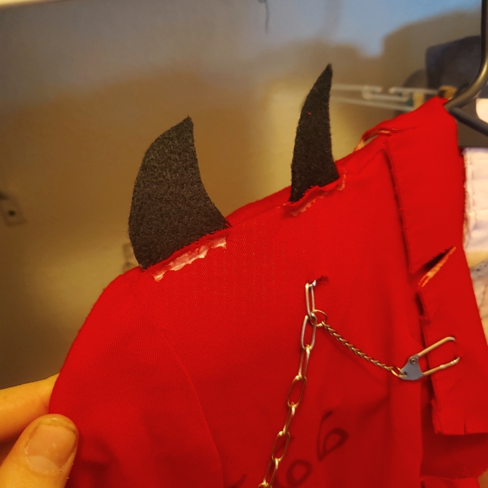 Good and Evil dress coat